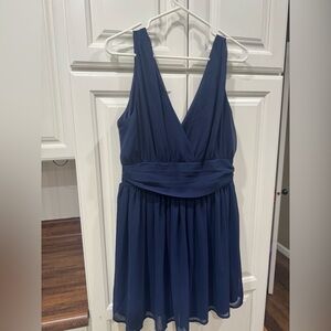 Charlotte Russe Strapless Navy Dress